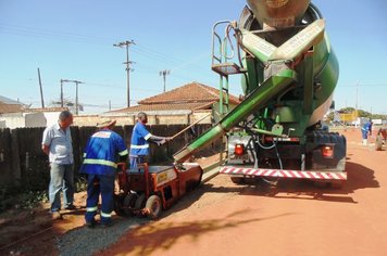 Obras de pavimentação na Zeni Petito