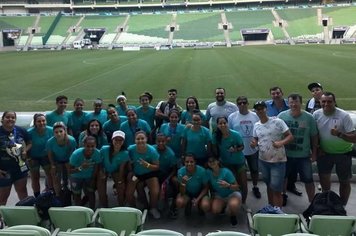 Cerqueirenses participaram da Copa Palmeiras no Allianz  