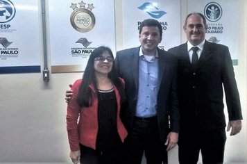 Prefeito participa de reunião com o Secretário de Desenvolvimento Social 