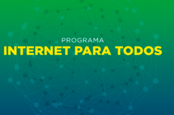 Prefeito participará em Brasília da adesão do Programa Internet para todos