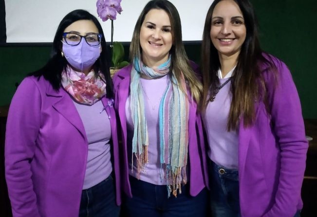  Assistência e Fundo Social realizam Campanha Agosto Lilás contra à Violência Doméstica e de Gênero 