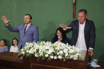 Prefeito, Vice e Vereadores tomam posse para o Mandato 2025-2028
