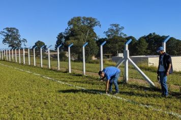 Campo do Lazer recebe melhorias para prática esportiva 