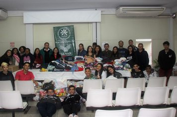 Fundo Social recebe doação de agasalhos do SENAR
