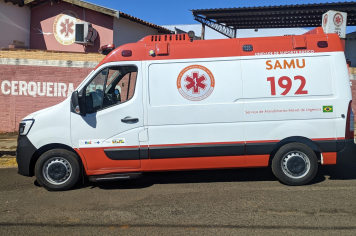Nova ambulância do SAMU entra em funcionamento para reforçar os atendimentos 