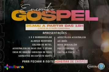 Vem aí o 2º Encontro Gospel 