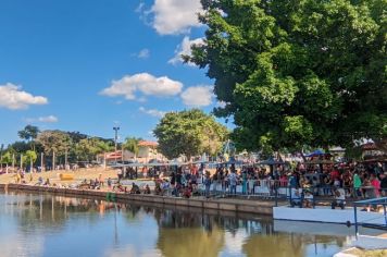 Festival da Pesca em comemoração ao Dia do Trabalhador reuniu grande público, no Açude Municipal 