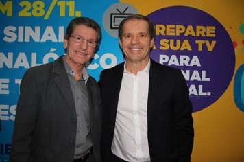 Prefeitura firma parceria para o processo de conversão digital de TV 