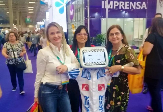 Município esteve presente na Feira de Educação 