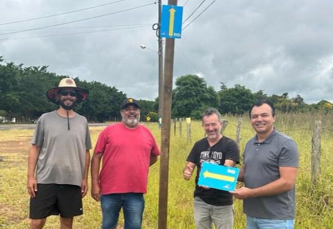 AMVAPA faz demarcações no Município para a inclusão de Cerqueira César no 