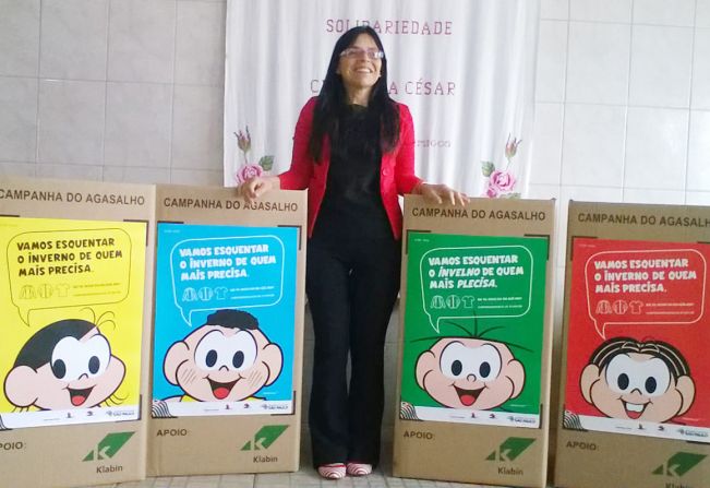 É tempo de doar, Campanha do Agasalho 