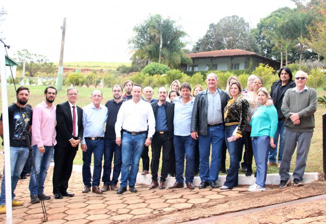 Solenidade marca o início da Usina Bravia no Município 