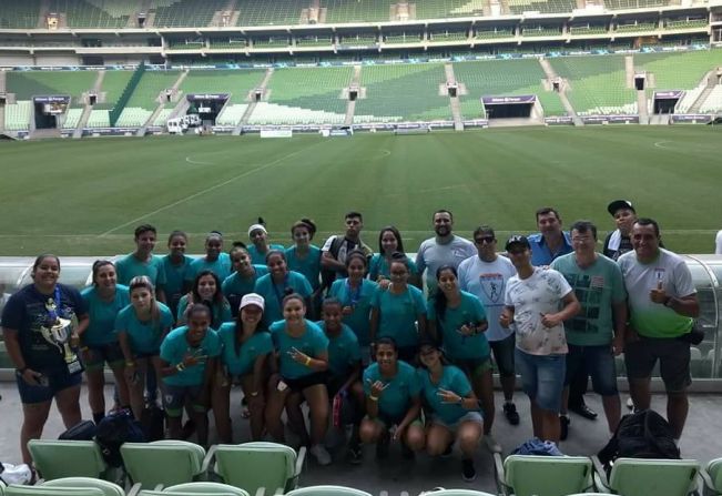 Cerqueirenses participaram da Copa Palmeiras no Alliaz Parque