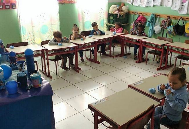 EMEIF Aparecida Matheus desenvolve o Projeto Cores 