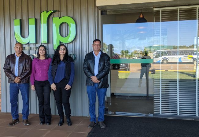 SECRETÁRIO MUNICIPAL DE DESENVOLVIMENTO ECONÔMICO E REPRESENTANTES DO EXECUTIVO VISITAM A USINA RIO PARDO 