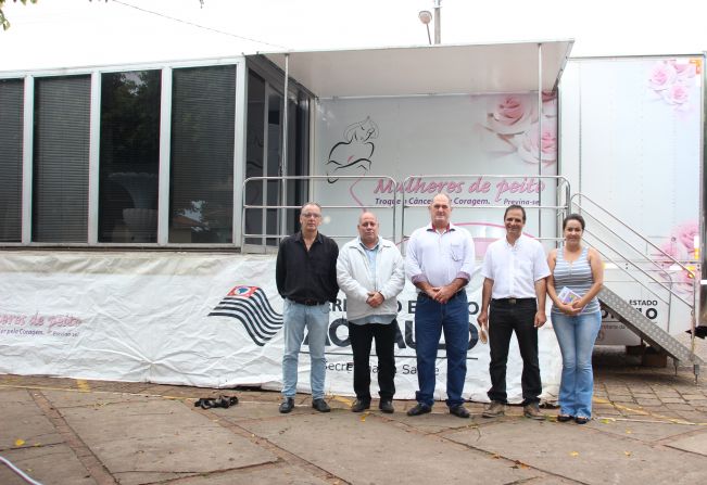 Carreta da Mamografia chega à Cerqueira César 