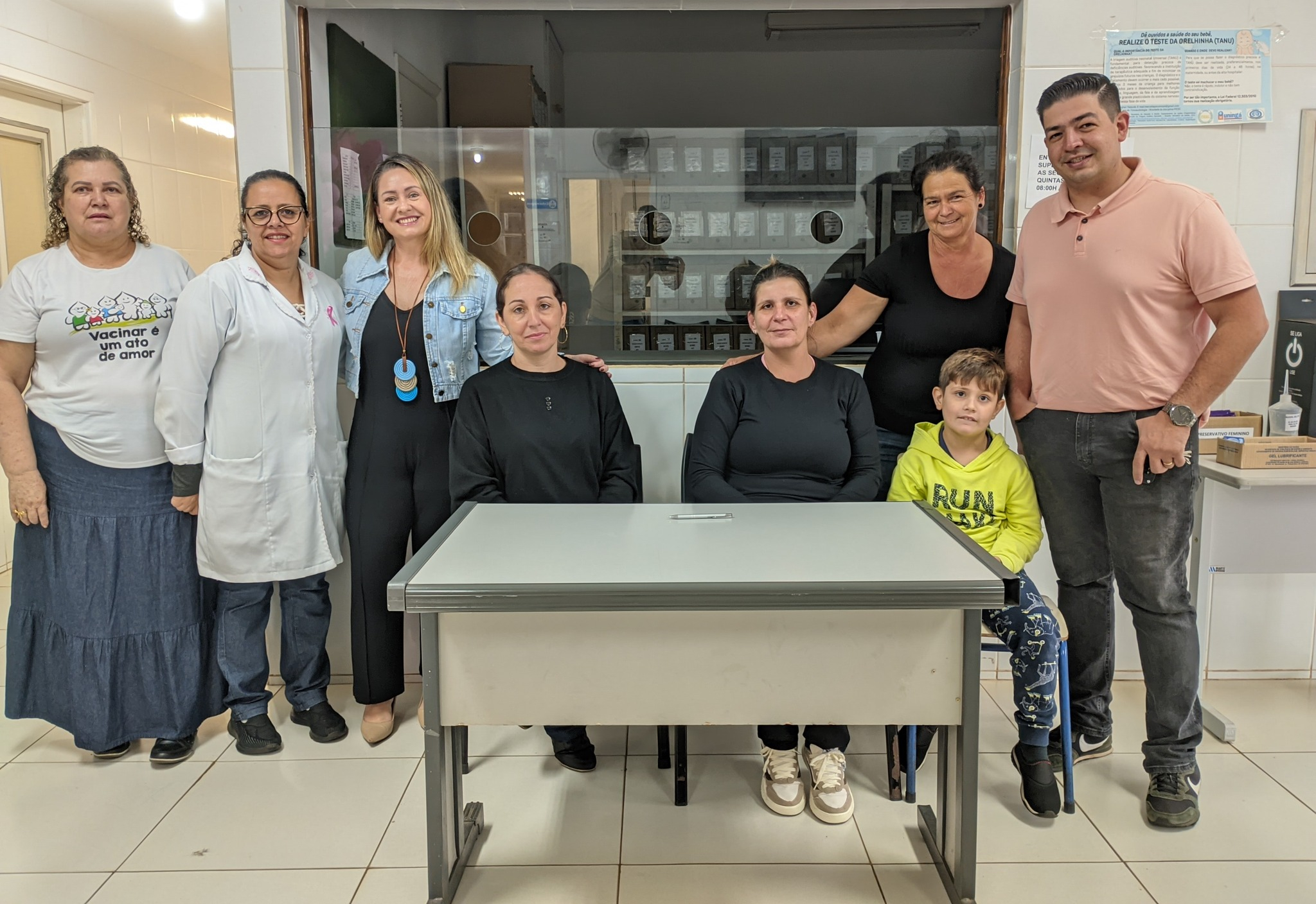 Secretaria de Saúde realiza Dia D para atualização das cadernetas de vacinação